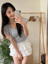 PK Cancan Mini Skirt Pants (3color)