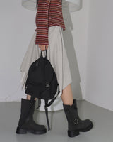 Ank Buckle Nylon Mini Backpack