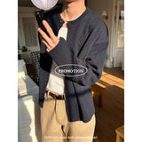 [S/S] ソフトラウンドニットカーディガン(8color)