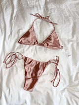 Scotch satin ribbon bikini (pink)