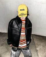 BBD パッチロゴワークショップピグメントキャップ (マスタード)