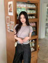 WD テンセルウール半袖Tシャツ (6color)