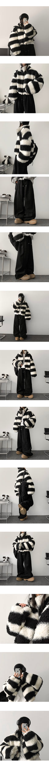Newdin Quilted Dangara Foggy Wool Jacket