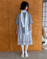 Wrinkle Boxy Tee (2colors)