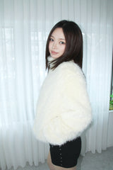 NOIR SOFT FUR JOGGER JK