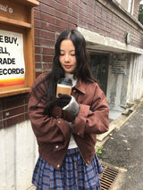 Kiko Suede Padded Jacket (2color) - MD Pick