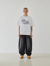 ディストレスドtシャツ