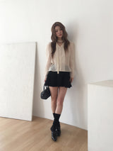 Sailor scarf blouse