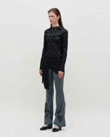 Sheer Layering Pants _ GREY