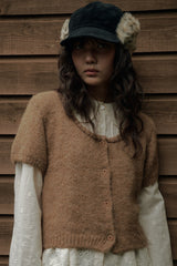 Muse Stitch Cardigan [Brown]