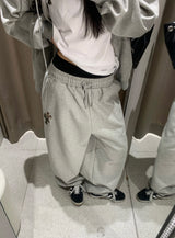 Reho Cross Patch Sweat Pants