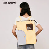 Niche design sense art student backpack