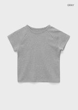 【B-BASIC】スタンダードラグラン半袖Tシャツ