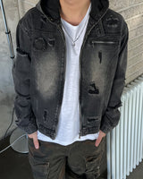 EV Dekki Hood Denim  jacket (2C)