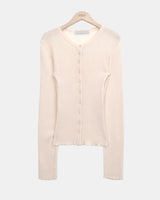 Myur Summer Ribbed Cardigan