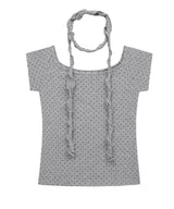 オフ ドット Tシャツ(grey)