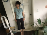 Linear Capri Pants (2color)