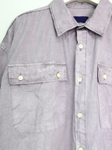 (UNISEX)ラベンダーブリーズボックスシャツ(4colors)