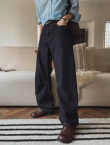 Ahsoka Dart Wide Denim Pants
