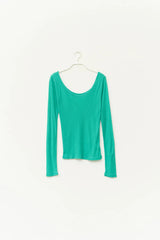 (W) Plave Tencel Top