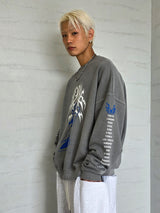 VENTIQUE Pigment Glamour Sweatshirt 2color