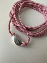 [Hand made/925silver] Long string bean necklace (2color)
