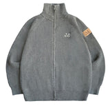 MION HIGH NECK 2-WAY ZIP-UP CARDIGAN UNISEX (3COLOR)