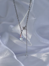 crystal mood necklace