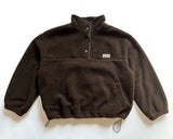 フラッフフリース プルオーバー [BROWN]