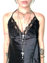 Cross Baroque Pearl Necklace