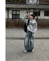 Stay Lettering Cropped Hoodie