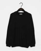 Choe loose fit wool round knitwear