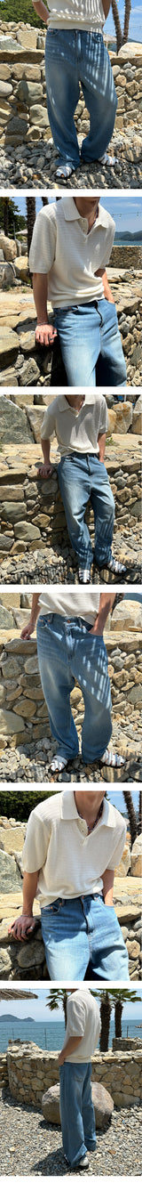 [S/S] Hybrid summer denim pants (2color)
