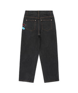 PATCHWORK DENIM PANTS BLACK(CV2EFUD112A)