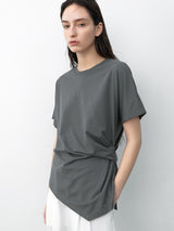 (T-7056)ROWAN UNBALANCE TWIST TEE