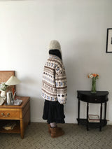 Cotton ruffled skirt