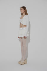 DOUBLE TIERED SKIRT