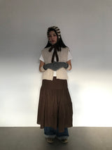 [MD Pick]ベイスリットカットアウトTシャツ (5color)