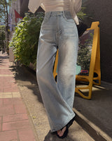 Yuko Tencel denim pants