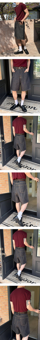 [S/S] ノンペイドバミューダパンツ