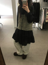 ベルボカシニットベスト (2color)