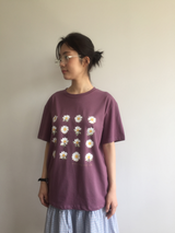 YWD フラワーTシャツ (3color)