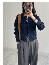 Toms Raglan Round Neck Cardigan