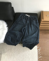 Mood Dark Blue Linen Pants