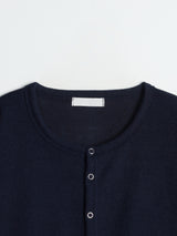 Pino Crop Ribbed Button Cardigan (5c)