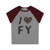 I LOVE FY TEE (GRAY) F25QB102