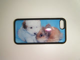 puppy & bunny epoxy case