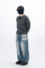 Giovan Wool Buckle Cardigan