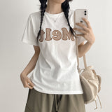 メルトチェックパッチ ショートスリーブTシャツ (5 colors)