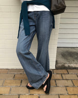 [ORIGINAL] Marine Bootcut Denim Pants